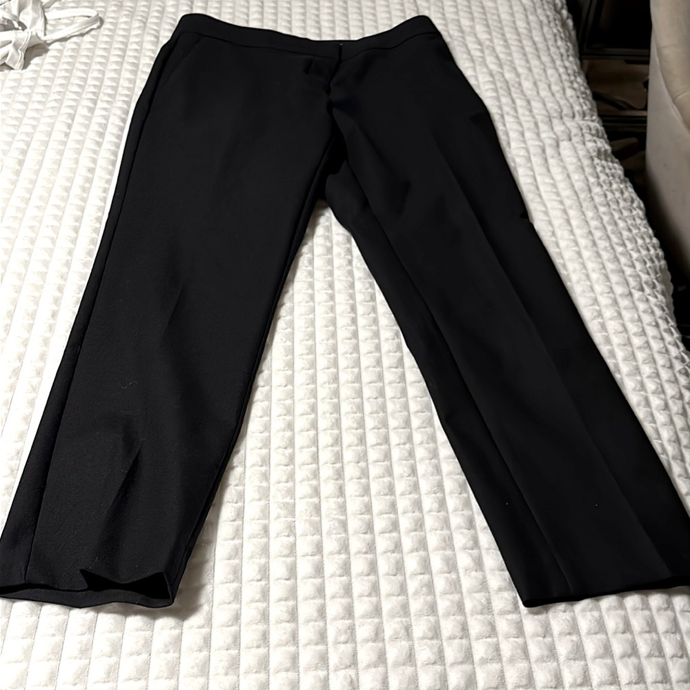 COPY - Women’s size 4 black Ann Taylor suit pants devin fit ankle length